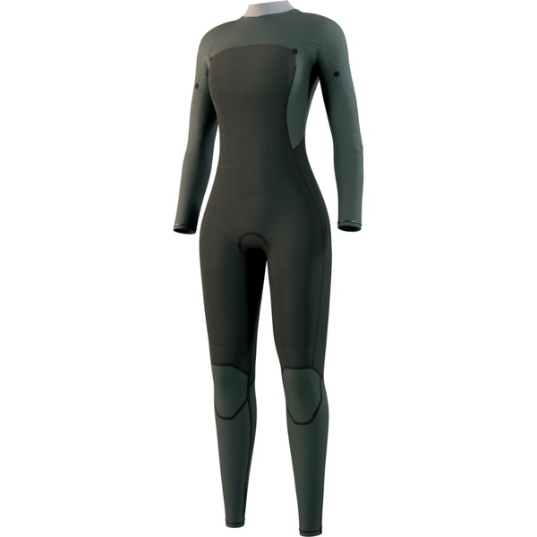 2026 Mystic Womens Haven 4/3mm Chest Zip Wetsuit 35000.250046 - Teal